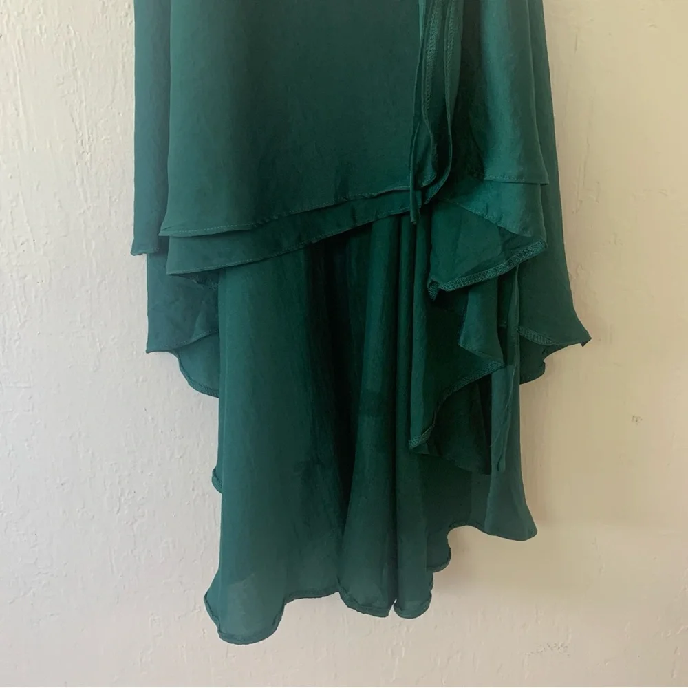 Showpo. Between Fantasy Midi High Low Wrap Dress - Picture 8 of 15